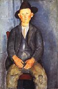 Amedeo Modigliani The Little Peasant Spain oil painting reproduction